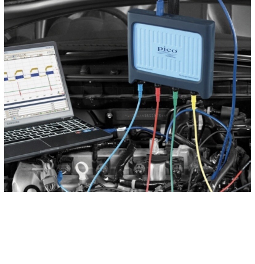 PicoScope automotive diagnostic equipment used in New Plymouth